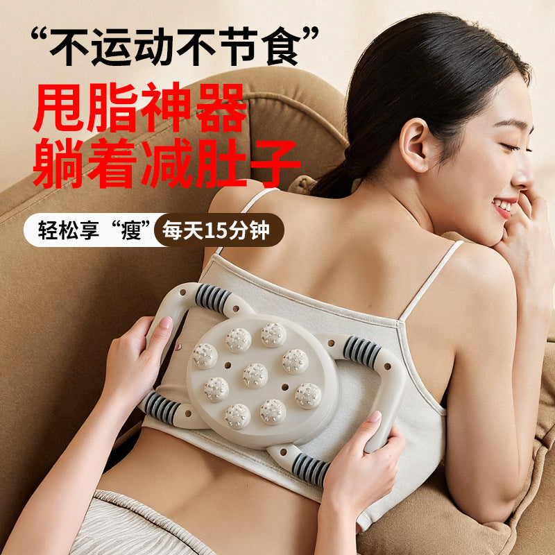 wholesale six-head fascia gun waist and back deep high-frequency vibration muscle relaxation multi-head multi-functional massager