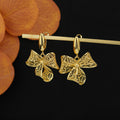 hot-selling golden classy exquisite exaggerated acrylic earrings c-shaped water drop threaded earrings heart earrings