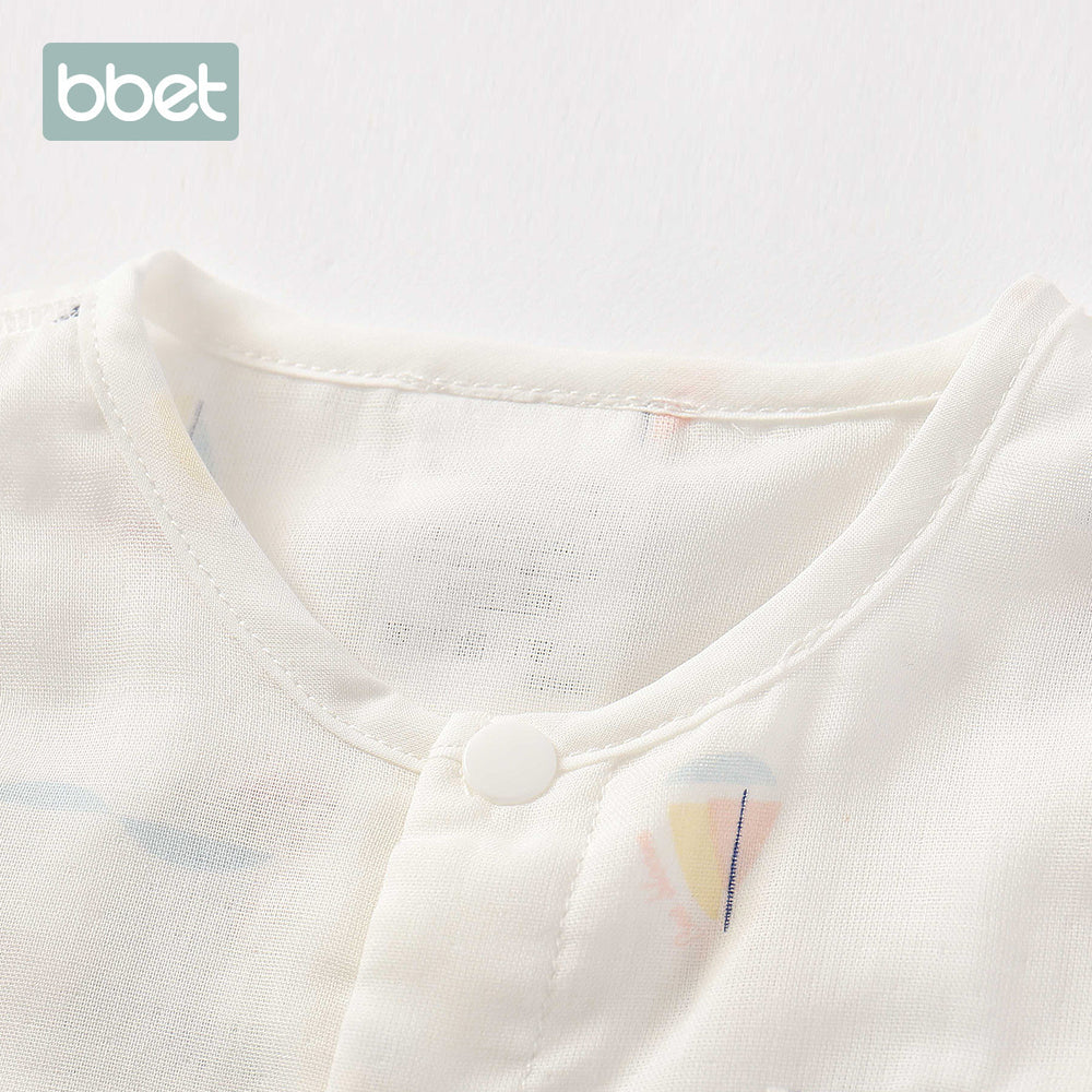 Babibele spring and autumn baby onesie long sleeves baby romper pure cotton bottomintimates newborn romper thin pajamas