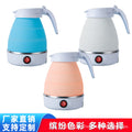 Silicone collapsible kettle - portable electric kettle for travel, business trips, dorms - small electric kettle - us plug - cross-border e-commerce