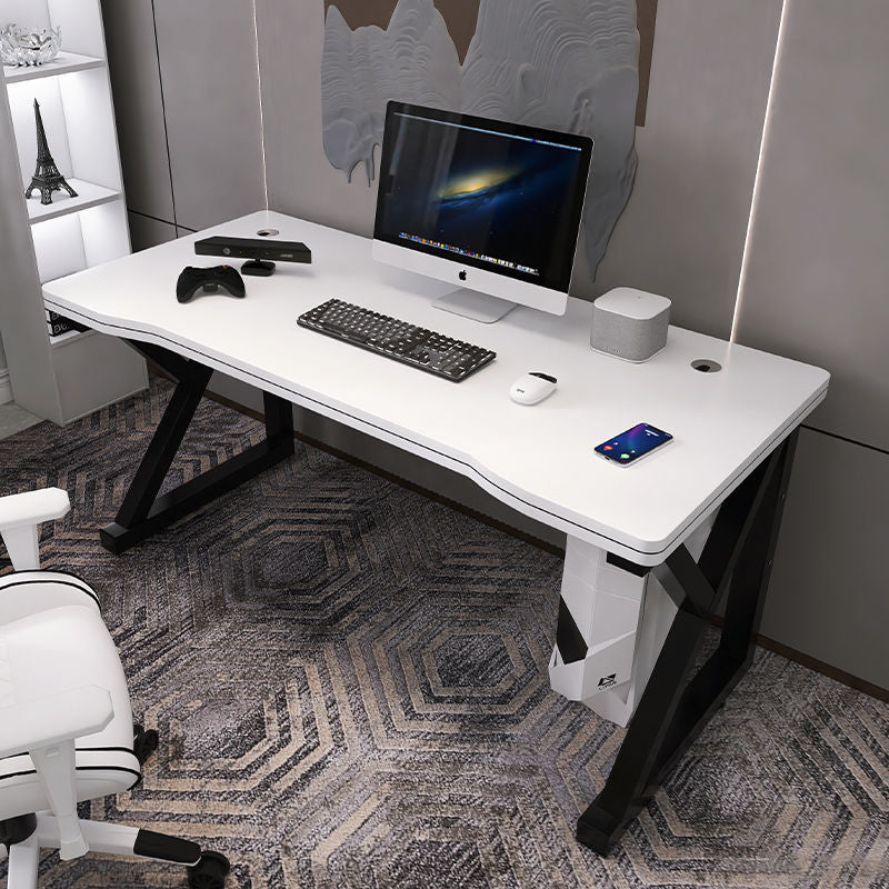 Carbon fiber gaming desk - desktop pc table for bedroom, home office, small simple desk, popular streamer gaming table