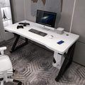 Carbon fiber gaming desk - desktop pc table for bedroom, home office, small simple desk, popular streamer gaming table
