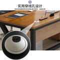 Commercial office modern minimalist executive desk computer desk manager boss desk staff preferred comfort choice