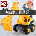 kids excavator toy car baby engineering vehicle dump truck boy extra large excavator gliding 2 years old 3