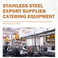 Three-tier stainless steel serving cart - ideal for hotel & restaurant food delivery - ready to ship!