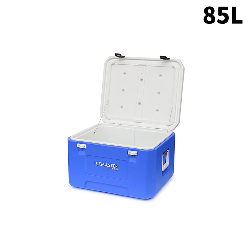 Icemaster 85l refrigerated insulated box - large capacity cake delivery cooler for off-road trucks and vehicles