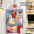 Storage hanging bag student dormitory bedside sundry bag multi-functional bed curtain wall door back wall hanging hanging storage bag
