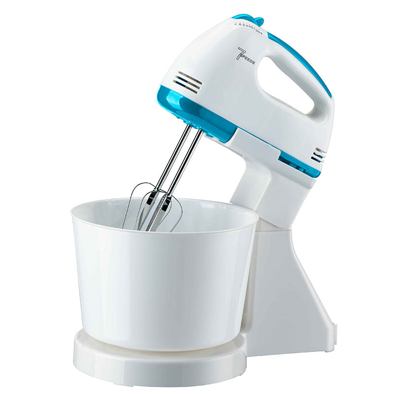 Electric stand mixer - compact desktop model for home use - dough mixer, cream whisk, and whipping tool - wholesale & dropshipping available - cross-border e-commerce
