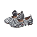 Girls' fashionable and versatile shoes - sequin bow princess shoes - new autumn collection - children's flats - dance shoes - leather shoes