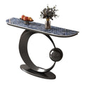 American rock slab entrance console table, light luxury entrance table, new chinoiserie chinoiserie entrance, living room entrance partition cabinet