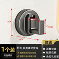Suction cup clothes hook wall hanging wall vacuum punch-free wall bathroom kitchen door back traceless hook towel hook
