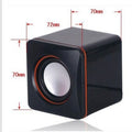 Laptop desktop computer mini small speaker 101c small cube portable mobile phone gift usb small speaker