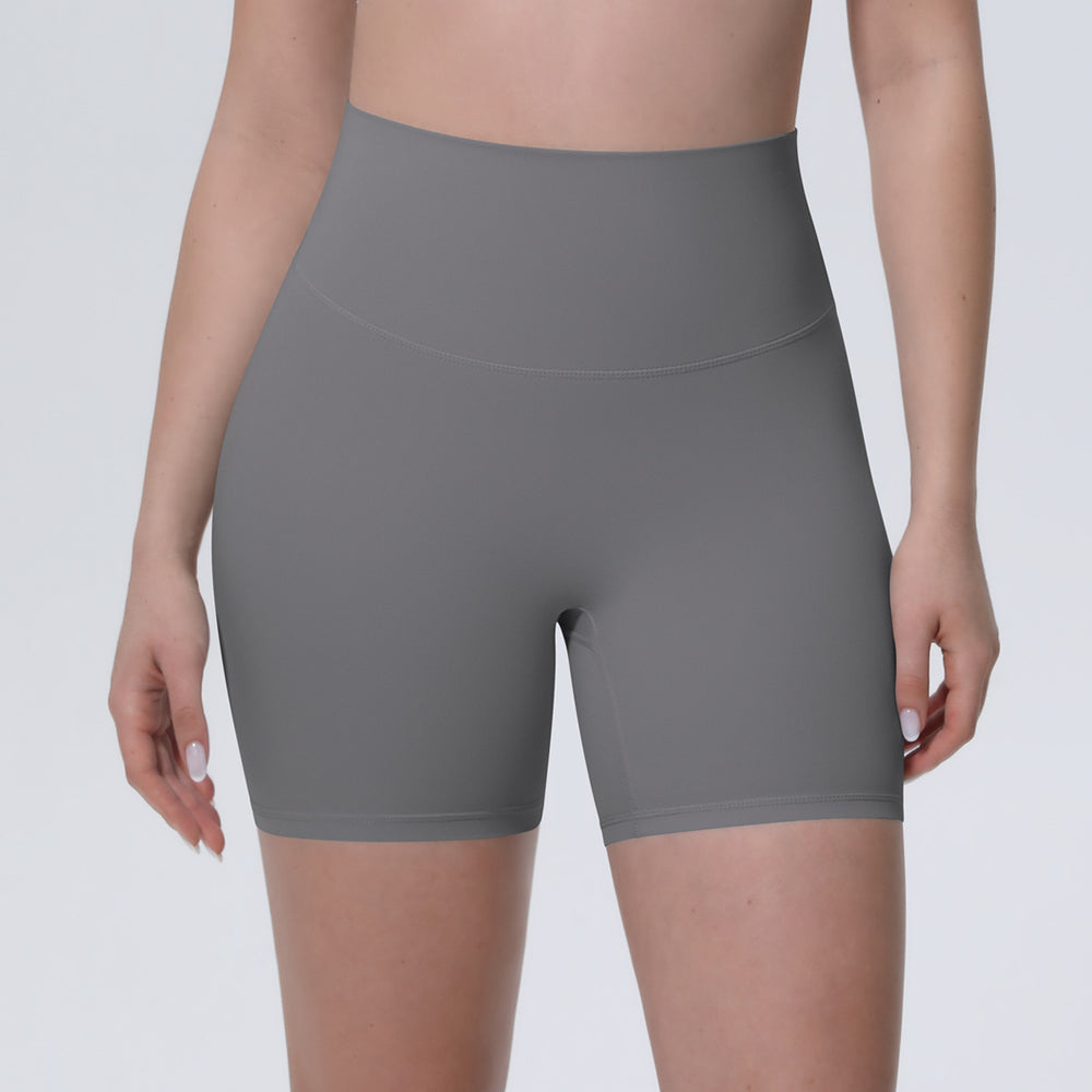 New arrival: lightweight, ice-silk, skin-friendly, breathable, compression solid color yoga pants - perfect for running, fitness, and yoga. available in 3/4 length shorts