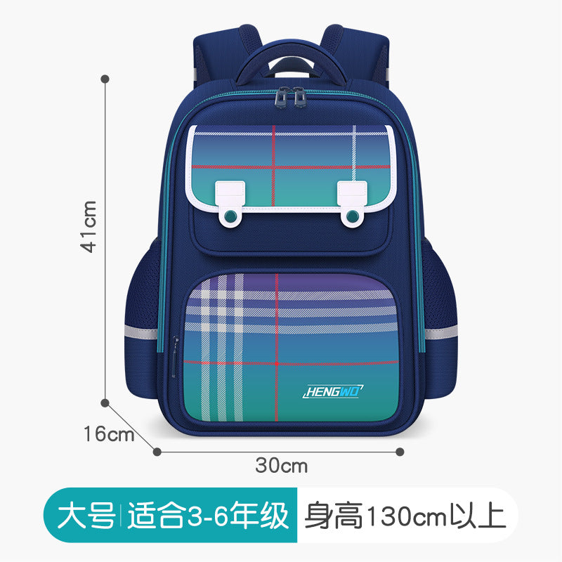 New 2024 kids' ergonomic backpack - lightweight school bag for grades 1-6 (elementary school)