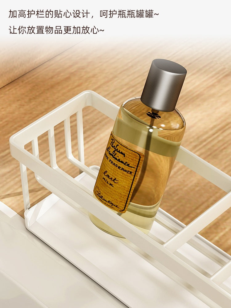 Window sill sink drain rack, rag rack, sponge vegetable melon cloth, detergent storage rack, kitchen rack