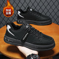 Men's shoes 2025 fall/winter new collection: fleece-lined, warm, non-slip work shoes, trendy men's athletic casual shoes, versatile skate shoes