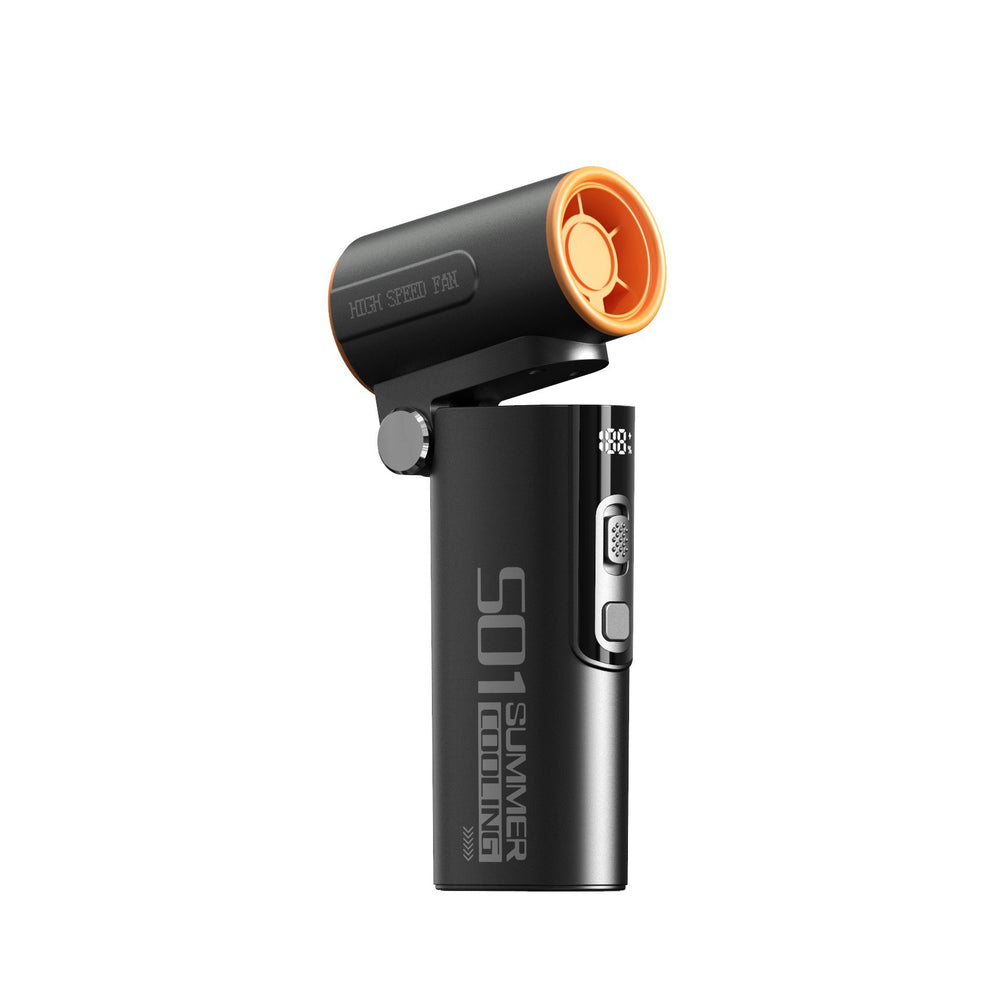2025 new high-speed hair dryer - powerful turbine fan, usb rechargeable, handheld hurricane duster, gift item
