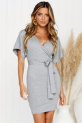 cross-border  new arrival: sexy backless tie-up bodycon dress - spring/summer collection - in stock