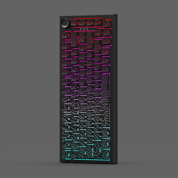 Yunguoguo K81 three-mode e-sports game gasket mechanical keyboard customized hot-swappable RGB wireless keyboard