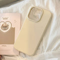 Heart-shaped tpu side phone case for iphone 17 pro, apple 16, full coverage drop protection, lens fully enclosed