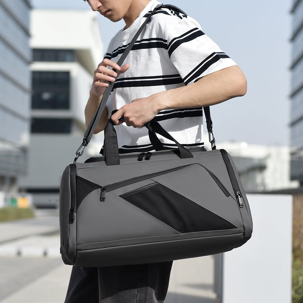 2025 New Men's Independent Shoe Warehouse Shoulder Handbag Lightweight Outdoor Multifunctional Travel Large Capacity Fitness Bag