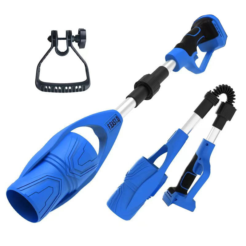 Lithium-ion cordless leaf blower - foldable handheld blower for snow, leaves, and dust - high-power rechargeable