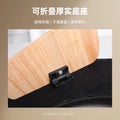 New nail art foldable hand rest with phone holder - u-shaped, tiltable, soft desktop arm support tool, perfect for salon use
