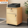 Filing cabinet office movable storage cabinet small drawer cabinet under the desk with wheels storage cabinet low cabinet information cabinet no