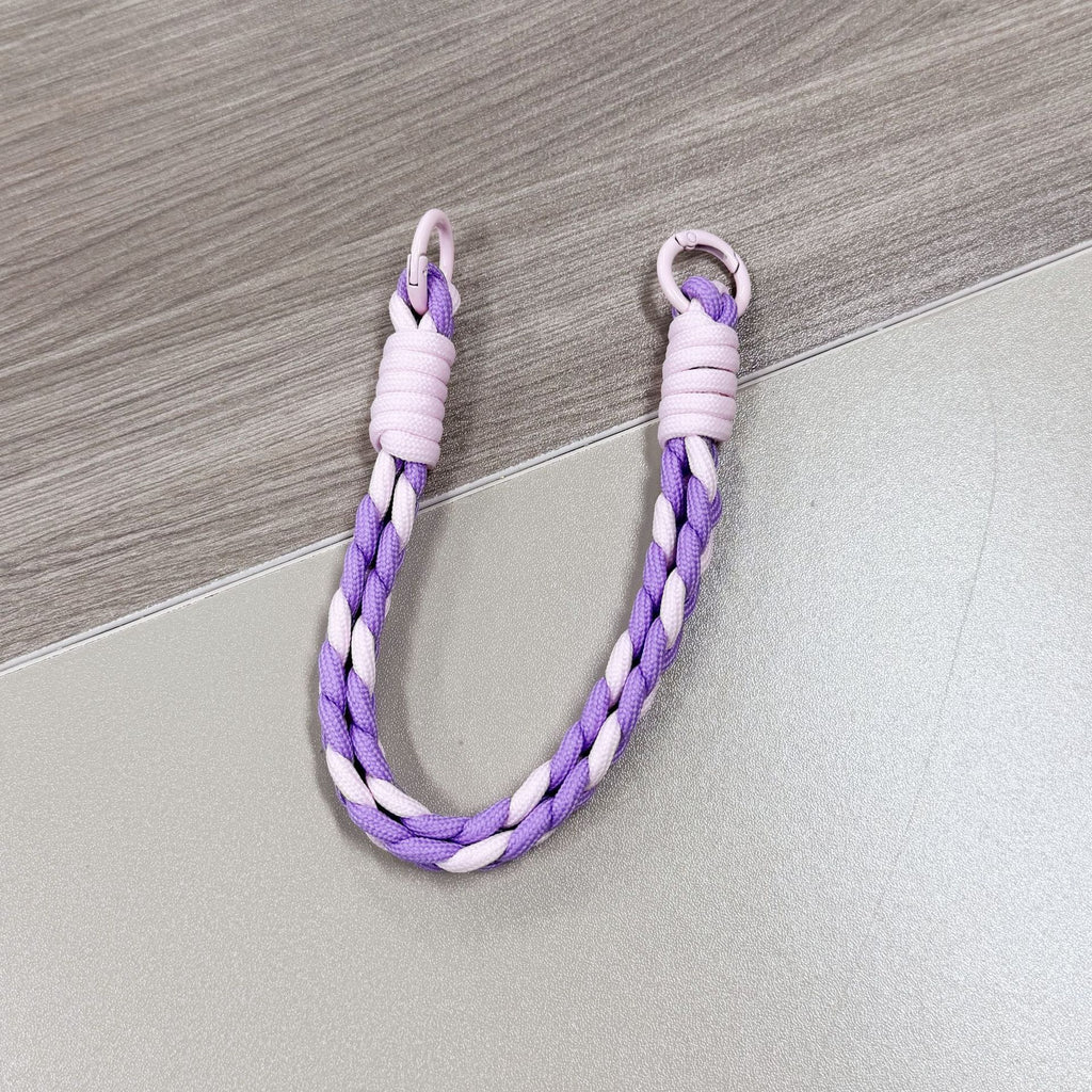 Doll doll mobile phone lanyard wrist strap backpack bag trendy simple hand-woven plush toy blind box pendant