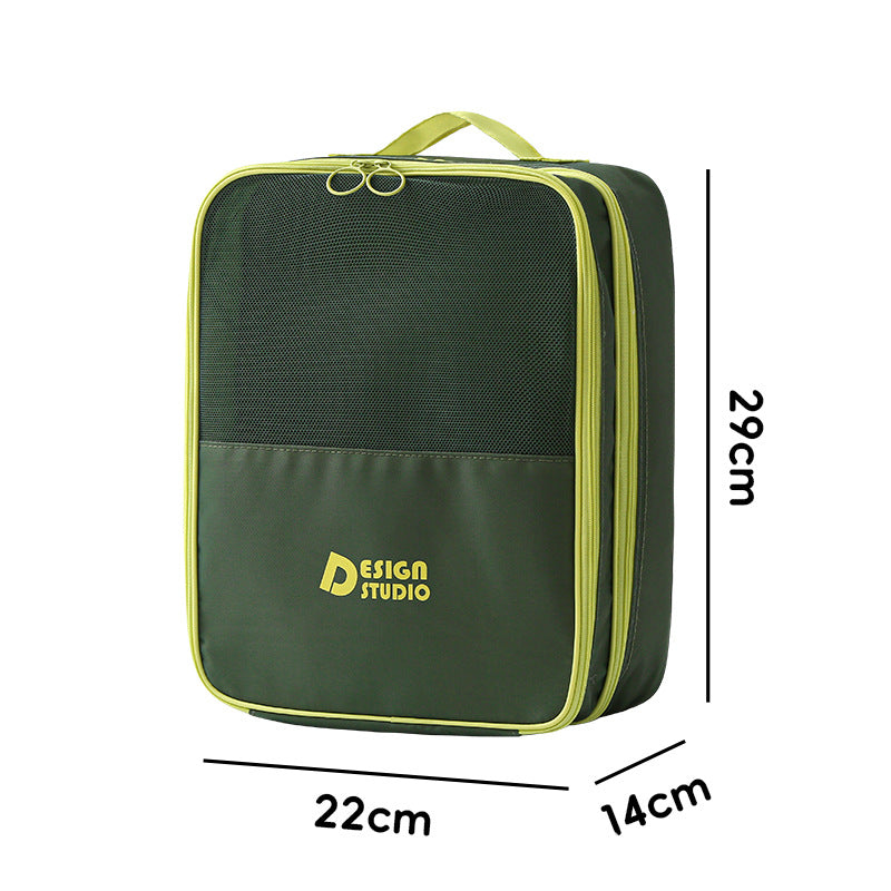 Dopamine twill shoe box dust-proof thickened storage bag can hold three pairs of shoe storage bag large-capacity storage shoe box