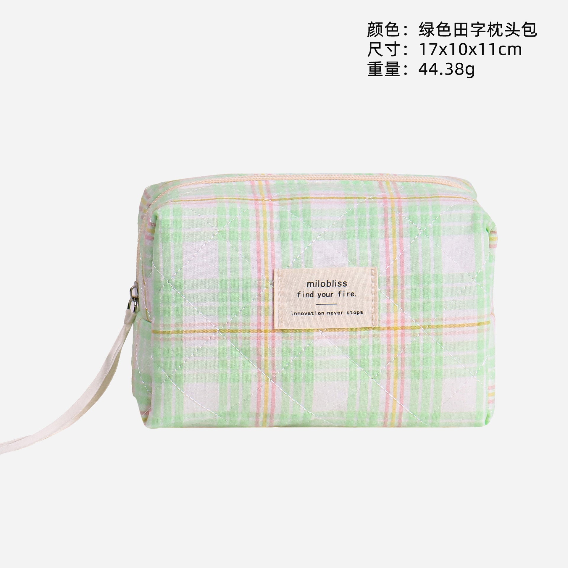 Xintian plaid quilted cute cosmetic bag  explosion large-capacity toilet bag women's cosmetics storage bag