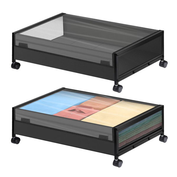under the bed, toy storage, finishing clothes, book cloth cover, dustproof floor rack, foldable