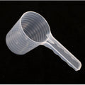 Mask spoon 100ml plastic measuring spoon laundry detergent liquid powder spoon feed fertilizer explosive salt filled with water 100g