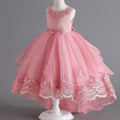 Exportin stockkids dress tail wedding dress princess dress female flower girl piano performance dress kids dress