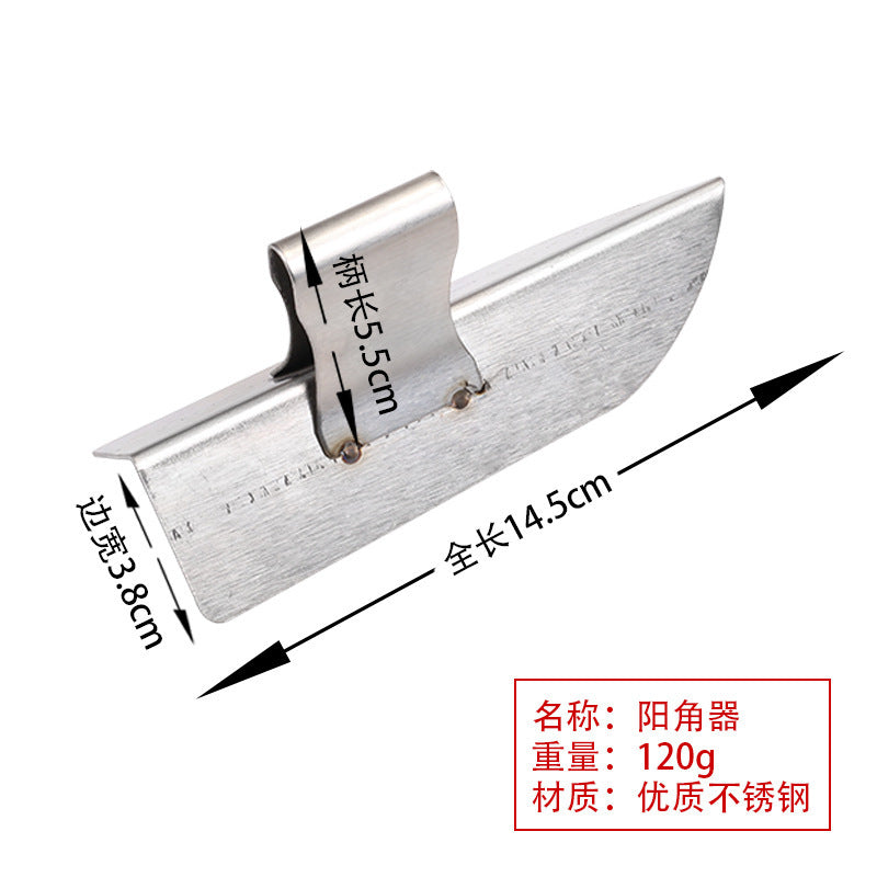 Putty scraping, light collecting knife, nail-free spatula, spatula, batch wall plaster, big white diatom mud primer, scraper, scraper