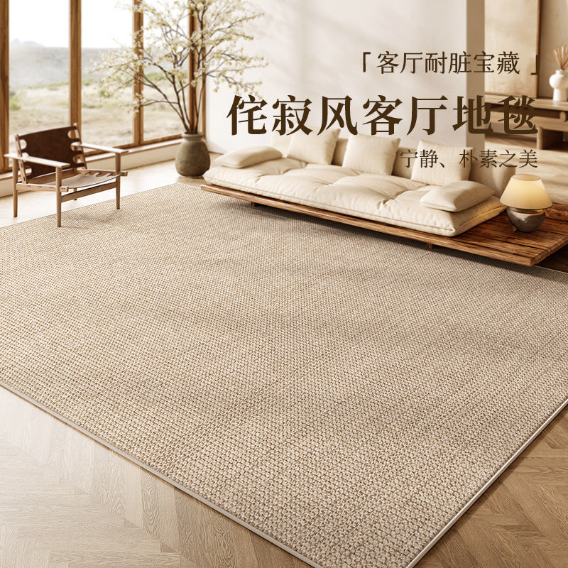 Carpet living room classy sofa coffee table blanket large area stain-resistant no-wash wipeable waterproof floor mat bedroom bedside blanket