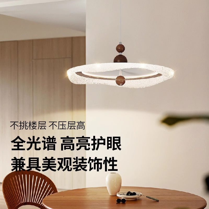 2025 new wabi-sabi Japanese retro restaurant chandelier eye protection antique style bedroom study tea room zen lighting