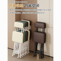 Foldable recliner foldable stool for home recliner lunch break foldable chair with backrest portable rental high round stool recliner