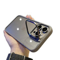 U1 lens cover holder suitable for iphone17pro apple 15 high transparency mobile phone case 16promax with lens film