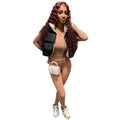 European and american cross-border women's clothing:  international station winter streetwear casual stand collar down jacket warm vest top