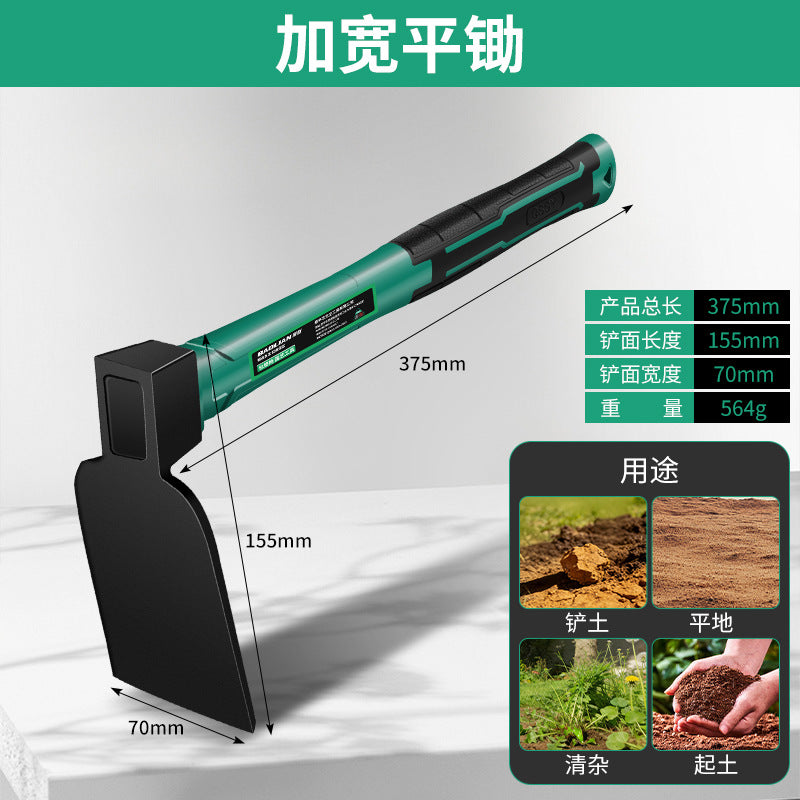 Small pickaxe multi-functional outdoor portable pickaxe, claw pickaxe, pickaxe, ax, hoe, special hoe for digging tree roots and digging grass