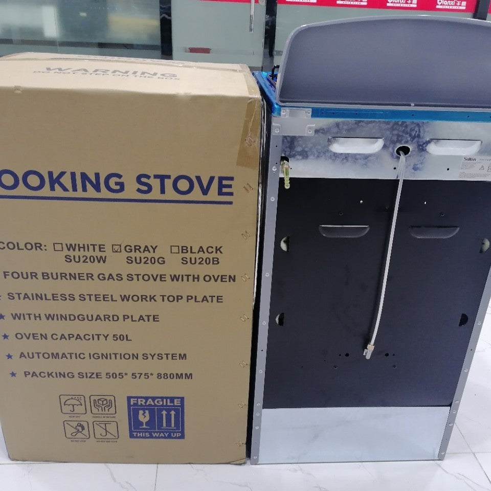 500 four 4 gas stove stove plus storage cabinet all-in-one upright burner machine cabinet low price factory direct sales