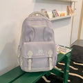 Japanese style cartoon rabbit ears school bag large capacity casual middle school students two-dimensional girls cute tutoring backpack