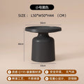 Nordic designer home light luxury modern minimalist living room coffee table round iron art coffee table cream style coffee table