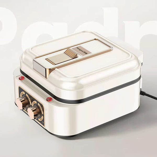 Deepened electric cake pan Household pancake pan Double-sided heating frying machine Automatic power-off frying, baking, scones, rinsing and baking integrated pan