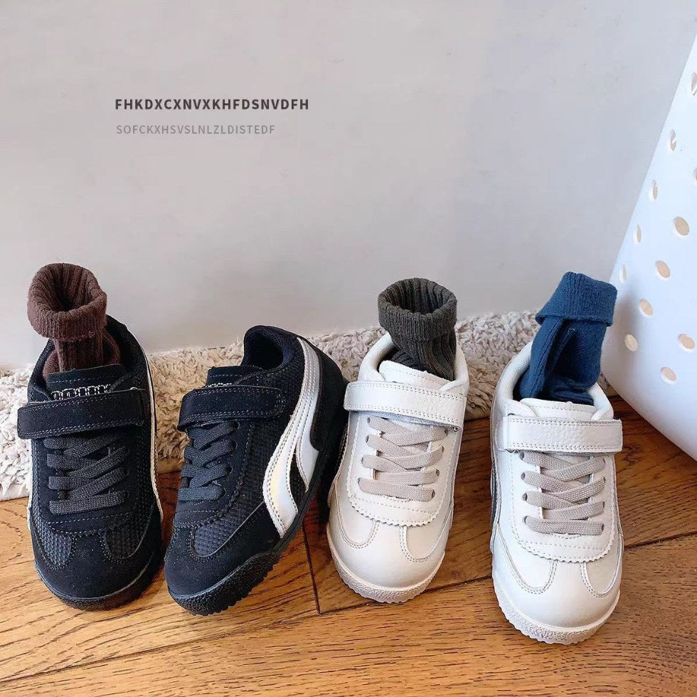spring/autumn new children's soft-soled sneakers, anti-slip lightweight casual shoes for mid-to-large children, trendy "eggshell" shoes, popular online style
