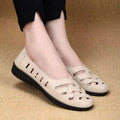 Soft leather soft bottom ladieswear shoes flatsabrasion resistantwaterproofbows work shoes wechat group purchase live broadcast one piece dropshipping