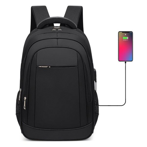 Korean version multi-functional backpack usb charging men's computer bag, large-capacity casual business notebook backpack