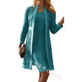 in-stock new women's colorful lace cardigan dress two-piece outfit for , , and export
