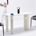 Rock slab dining table small apartment island small apartment all-in-one modern casualfor home cream style wall dining table